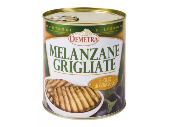 MELANZANE GRIGLIATE IN OLIO DI GIRASOLE 4/4 DEMETRA